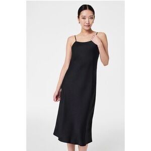 SPANX Carefree Black Reversible Slip Dress